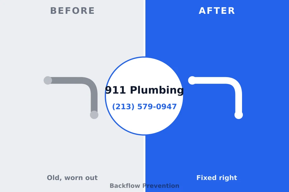 Before and after: plumbing company Durand, WI